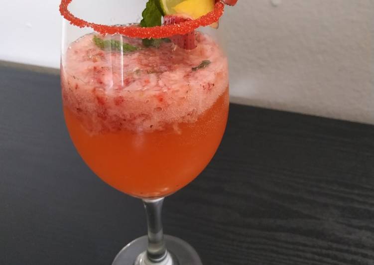 Easiest Way to Make Favorite Strawberry mojito mocktail