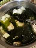 Sup Putih Telur Kukus & Rumput Laut