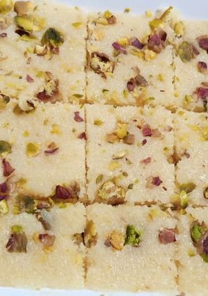 A picture of Burfi.