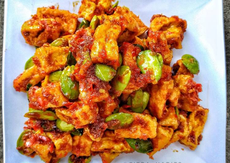 Tahu pedas manis