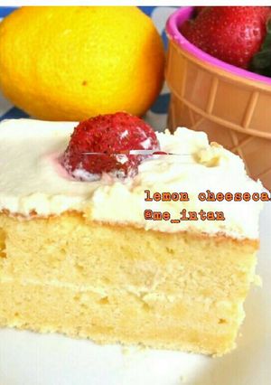 Foto resep Lemon cheese cake (no bp,no sp,no mehong)