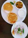 Chole Bhature (Made with Yeast)