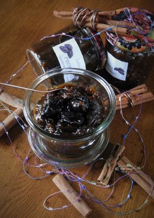 Une photo de Confiture de pruneaux saveurs d’Orient