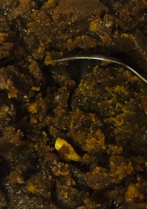 عکسی از دستور حلوای آرد روغن شیرازی سما جون