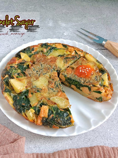 Foto resep Omelet Sayur