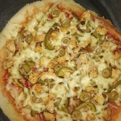 A picture of Gluten free pizza.
