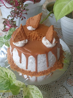 Foto resep Lotus Biscoff with Brownies & Cheese Cake