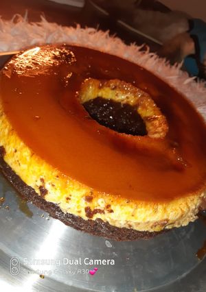 Una foto de Chocoflan🤤