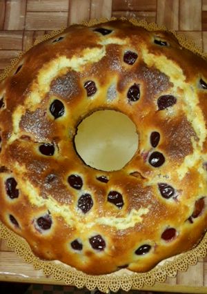 عکسی از دستور کیک آلبالویی 🍒