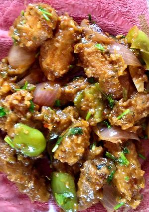 A picture of Babycorn Manchurian.