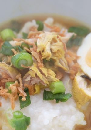 Foto resep Bubur ayam sederhana