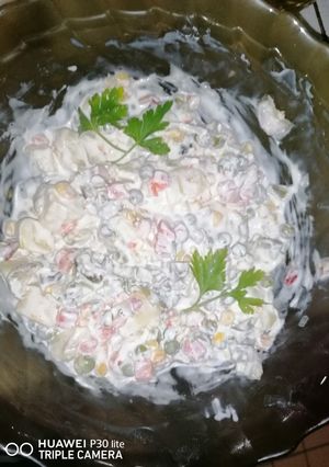 Franciasaláta recept fotója