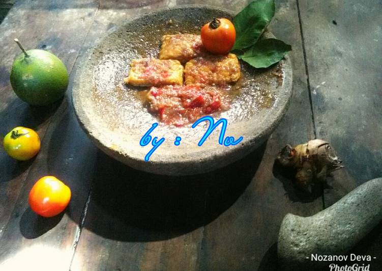 12. Tempe Penyet Sambal Terasi Deva #BikinRamadhanBerkesan