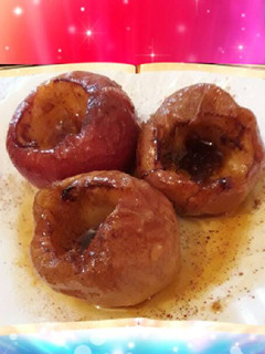 Una foto de Manzanas al horno con jengibre