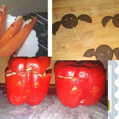 A picture of Haloween party snack 2.