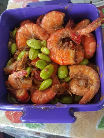 Easy Ways Make Recipes Udang masak pete sambel rawit the Delicious Make You Drink.