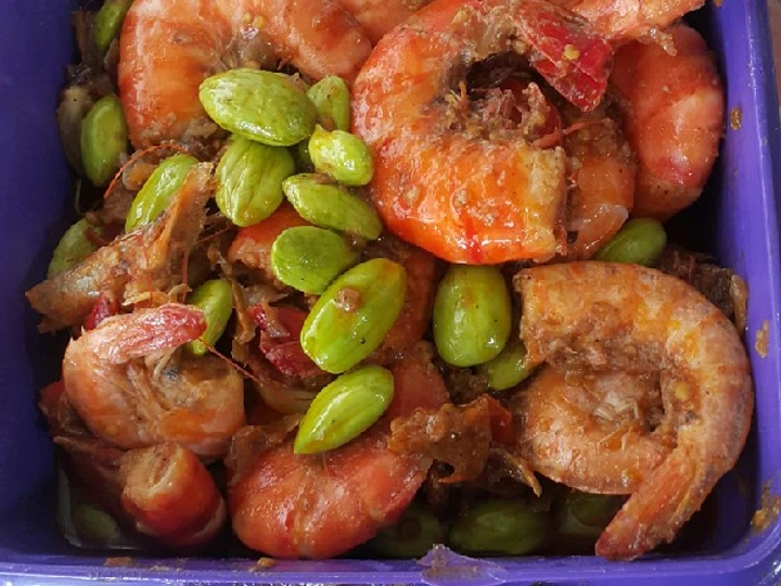 Easy Ways Make Recipes Udang masak pete sambel rawit the Delicious Make You Drink.
