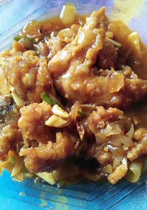 Foto resep Fried chicken saus tiram