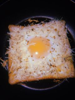 Foto resep Cheesy Egg Toast