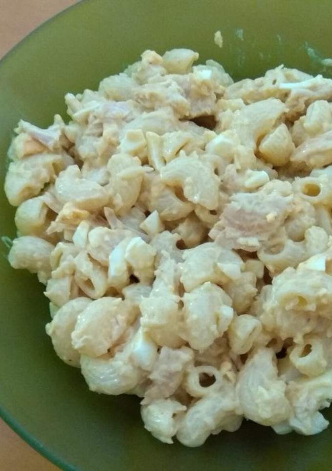 Una foto de Ensalada de pasta cubana