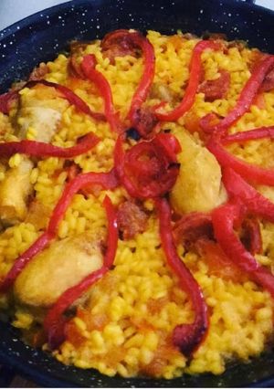 Une photo de Poêlée de riz à ma façon