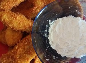Foto resep Pisang goreng keju crispy + gula halus