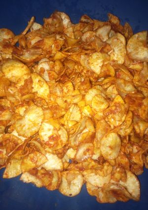 Foto resep Keripik singkong balado (pedas manis)