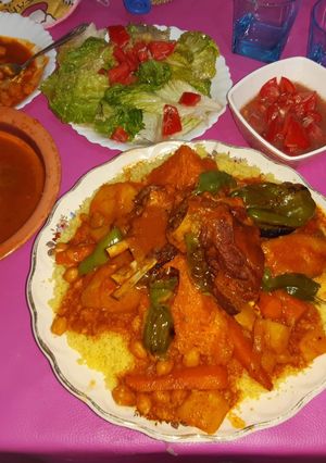 صورة لوصفة طعام بالمرقة الحمراء