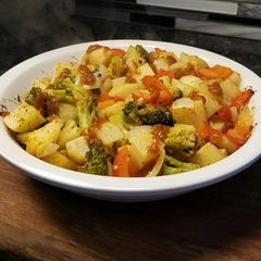 A picture of Front Street Heat Roasted Vegetables.