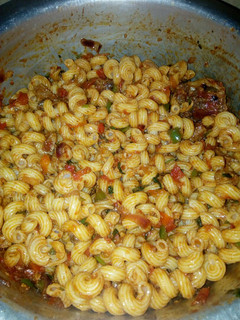 A picture of Pasta/nodules #themechallenge #plus3otheringredients.