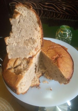 A picture of Milk less cake(mawe tatu).