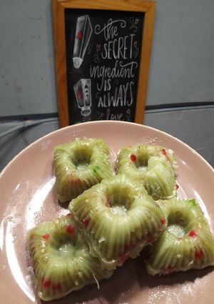 Foto resep Sagu Mutiara Kelapa Parut