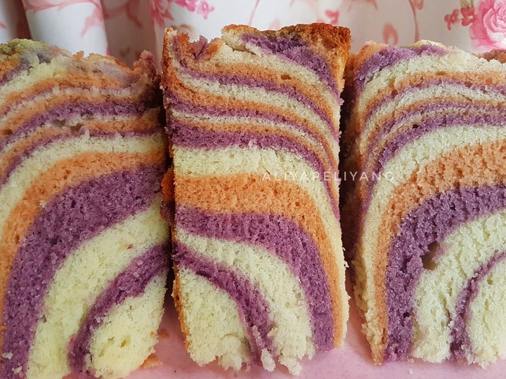 Resep Zebra Cake Putih Telur Super Rekomend Anti Gagal