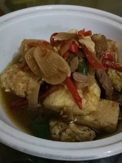 Foto resep Tahu sutra tumis tauco