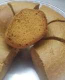 Torta integral sin azúcar ni huevo