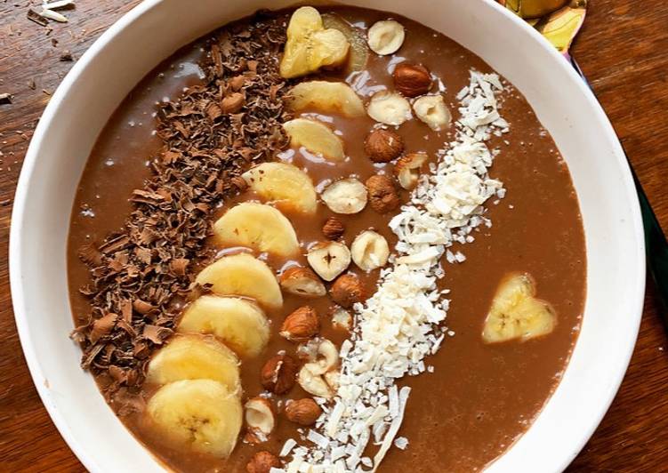 How to Cook Tasty ☆Smoothie Bowl Choco-Noisette☆