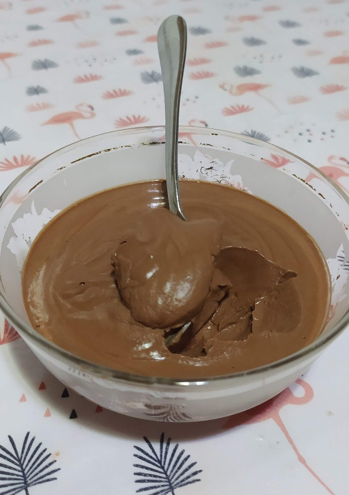 Una foto de Postre chocolate (versión fit)