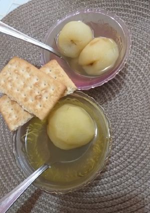 Una foto de Duraznos en almíbar!!😋
