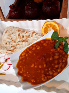 عکسی از دستور خوراک لوبيا
