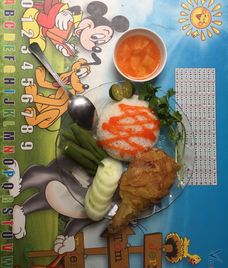 đùi gà gà rán kfc