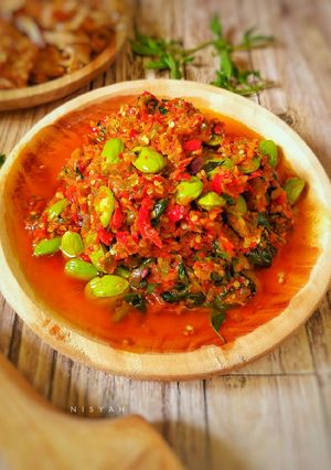 Foto resep Sambal Kemangi - Petai 💚