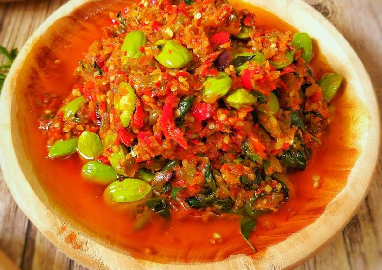 Resep Sambal Kemangi - Petai 💚 yang merasakan kenyamanan