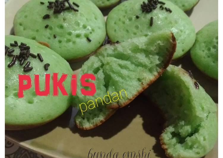 Bagaimana Membuat Pukis pandan bulat, Sempurna