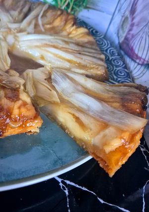 Une photo de Tarte tatin aux endives du nord au fromage Mont des Cats 😀