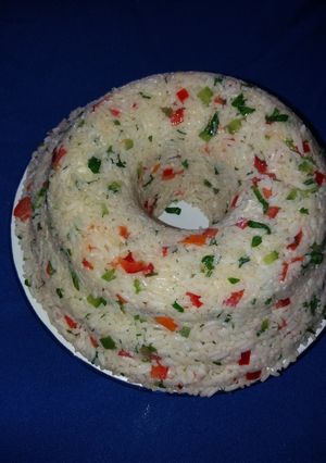 Una foto de Arroz primavera a mi estilo