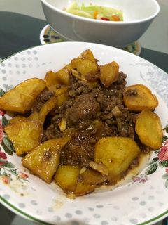 Foto resep Kentang kecap daging