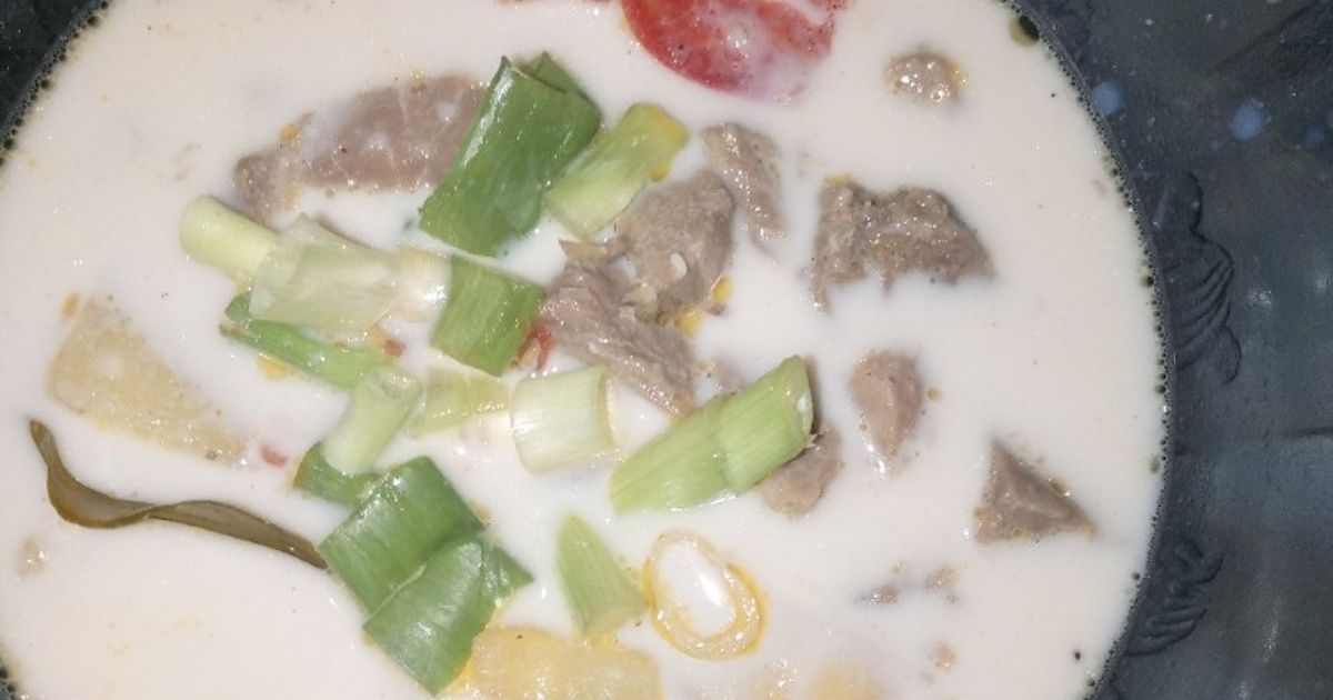 Soto Betawi (soto daging)