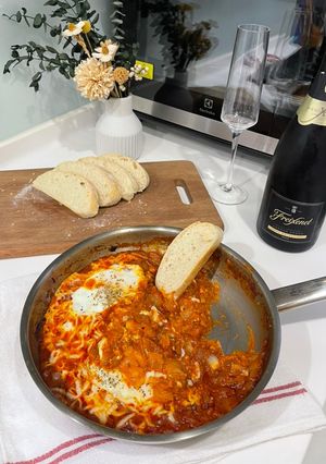 中東食譜｜北非蛋Shakshuka，健康地中海料理 的食譜成品照片