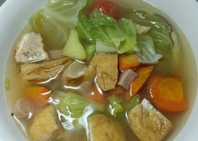 Resep Sop Tahu Bakso Oleh Diah Arumsasi Cookpad