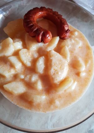 Krumplifőzelék recept fotója